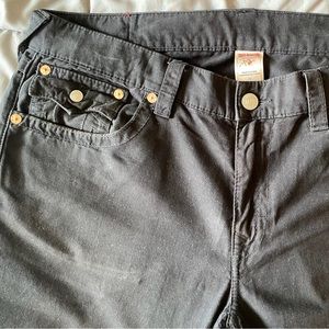 38X34 Black True Religion (Ricky) Pant